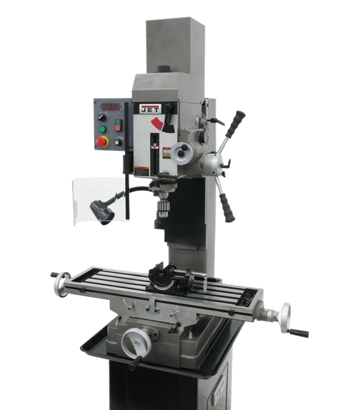 JET JT9-351051 JMD-45VSPFT Variable Speed Geared Head Square Column Mill Drill with Power Downfeed