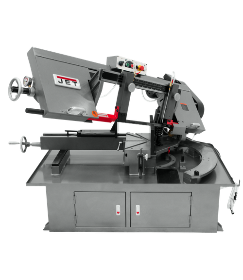 JET JT9-413410 MBS-1018-3, 10" x 18" Horizontal Dual Mitering Bandsaw 2HP, 230V