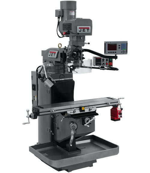 JET JT9-690520 JTM-949EVS Mill With Acu-Rite 203 DRO With X-Axis Powerfeed