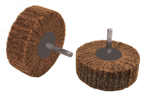 Alfa Tools NW4326 3" x 2" x 1/4" Fine Non-Woven Flap Wheel