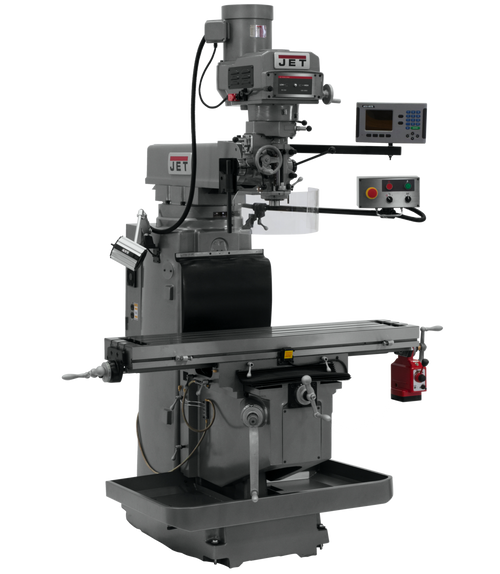 JET JT9-698120 JTM-1254RVS With  ACU-RITE 203 3X (Q) DRO &  X Powerfeed