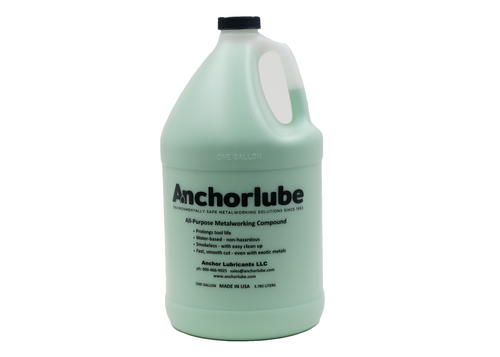 Anchorlube 1 Gallon Jug, All-Purpose Metalworking Compound - No Oil, 3013