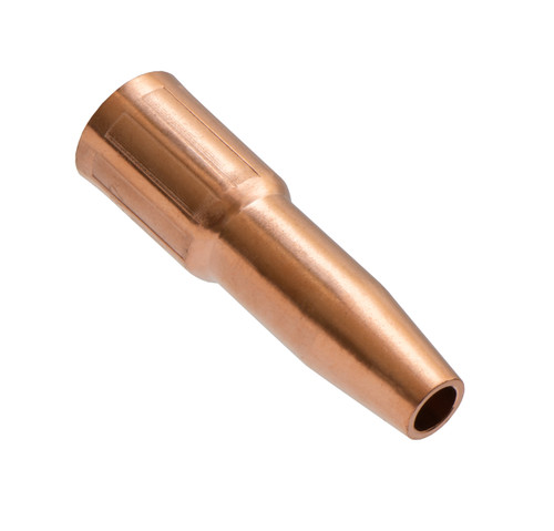 23-37: 3/8" Threaded Copper MIG Nozzle MIG Nozzle - Tweco Style Self Insulated