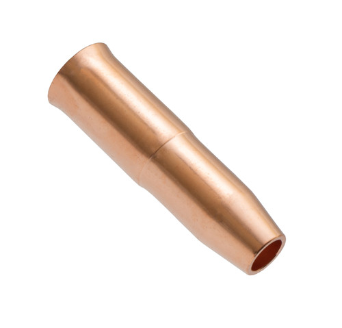 24A-50: 1/2" Slide-On Adjustable Copper MIG Nozzle MIG Nozzle - Tweco Style Adjustable