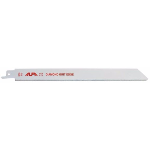Alfa Tools R°912T 9" Diamond Grit Edge Reciprocating Saw Blade