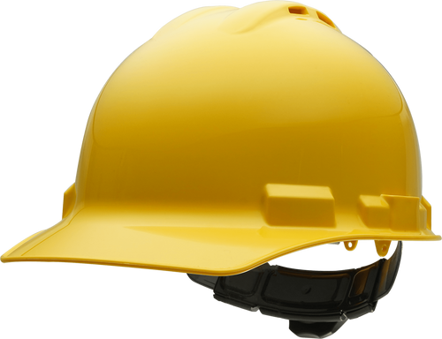 Ironclad Yukon CS400, Standard Brim, Vented, 4 Pt, Class C, Yellow HHC-SBVY