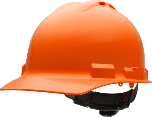 Ironclad Yukon CS400, Standard Brim, Vented, 4 Pt, Class C, Orange HHC-SBVO
