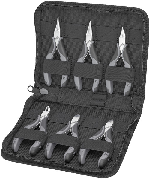 Knipex 00 20 17 6 PC ELECTRONIC PLIERS SET ESD