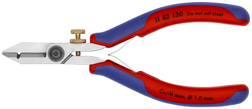 Knipex 11 82 130 Electronics Wire Stripping Shears