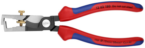 Knipex 13 62 180 Strix Insulation Strippers with Cable Shears