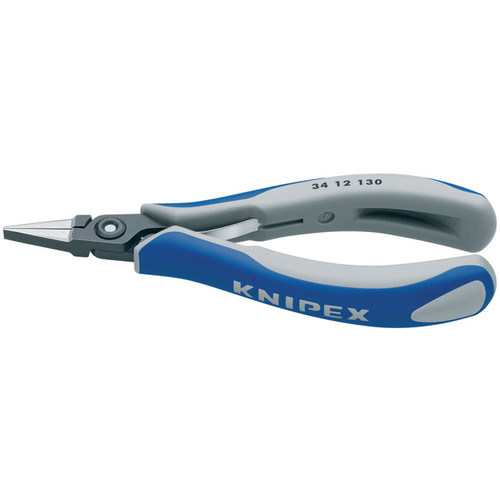 Knipex 34 12 130 Electronics Pliers-Flat Tips