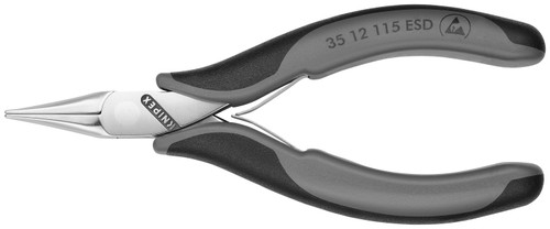 Knipex Electronics Pliers-Flat Tips, ESD Handles 3512115ESD