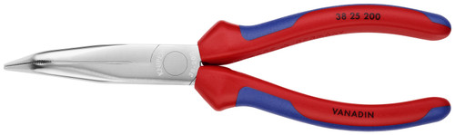 Knipex Long Nose 40 Angled Pliers without Cutter 3825200