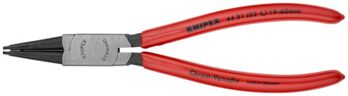 Knipex Internal 45 Angled Snap Ring Pliers-Forged Tips 4431J22SBA