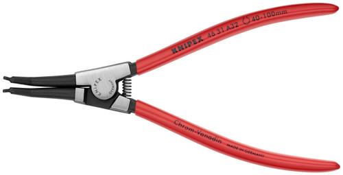 Knipex External 45 Angled Snap Ring Pliers-Forged Tips 4631A32SBA