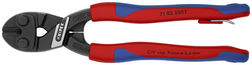 Knipex CoBolt High Leverage Compact Bolt Cutters-Tethered Attachment 7102200TBKA