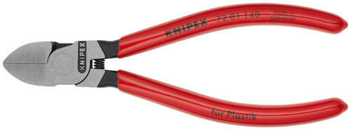 Knipex 72 01 140 Diagonal Pliers for Flush Cutting Plastics