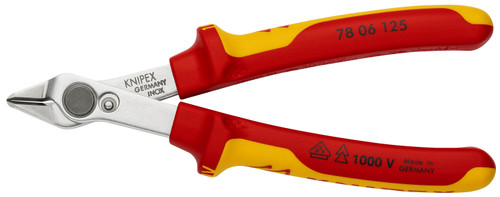 Knipex 78 06 125 Electronics Super Knips-1000V Insulated