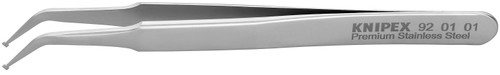 Knipex Premium Stainless Steel Positioning Tweezers-45Angled-SMD 920101