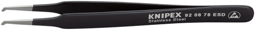Knipex 92 08 78 ESD Stainless Steel Positioning Tweezers-ESD-SMD