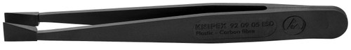 Knipex 92 09 05 ESD Plastic Gripping Tweezers-Blunt Tips-ESD