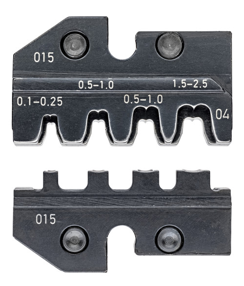 Knipex Crimping Die For Non-Insulated Open Plug-Type Connectors (Plug Width 2.8 and 4.8 mm) 974904