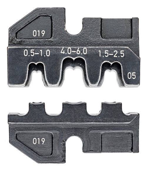Knipex Crimping Die For Non-Insulated Open Plug-Type Connectors (Plug Width 4.8 and 6.3 mm) 974905