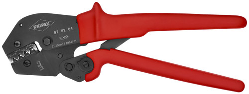 Knipex Crimping Pliers For Non-Insulated Open Plug-Type Connectors (Plug Width 2.8 and 4.8 mm) 975204