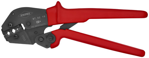 Knipex 97 52 10 Crimping Pliers For COAX, BNC and TNC Connectors