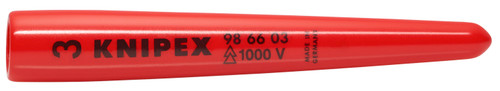 Knipex 98 66 03 Plastic Slip-On Cap-1000V Insulated