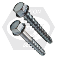 3/4" x 6 1/4" Concrete Screw Anchors, TapKing Heavy Duty, Zinc Cr+3, ICC Crack Concrete Approved, Qty 10