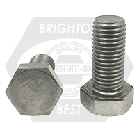 M22-2.50 x 55 mm Hex Cap Screws, 316 Stainless Steel A4, Full Thread, Coarse (UNC), DIN 933, Qty 10