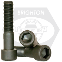 M5-0.80 x 25 mm Socket Head Cap Screws, Metric Class 8.8, Thermal Black Oxide, Full Thread, Coarse (UNC), DIN 912, Qty 100