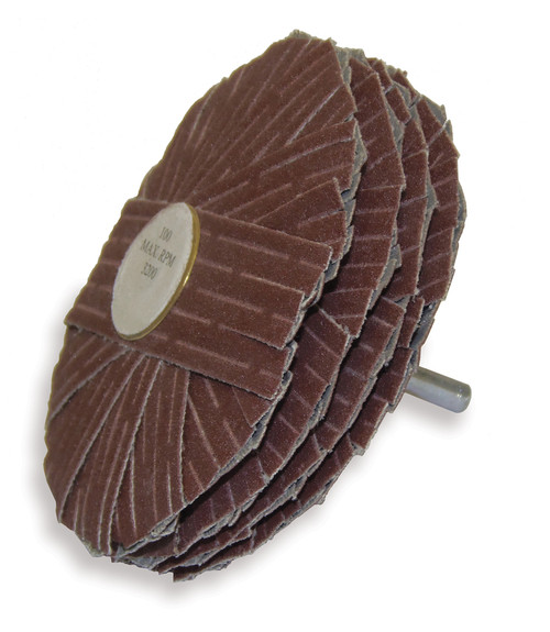 Alfa Tools SS64609 4" 320 Grit Aluminum Oxide Mounted Sanding Star