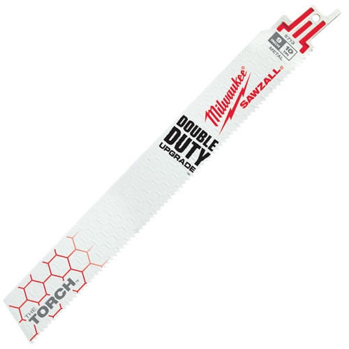 Milwaukee 48-00-8713 9 in. 10 TPI THE TORCH SAWZALL Blade 25PK