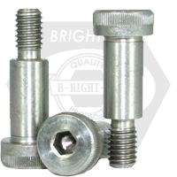 M6-M5 x 6 mm Socket Shoulder Screws, 18-8 Stainless Steel A2, Coarse (UNC), ISO 7379, Qty 25