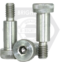 M12-M10 x 40 mm Socket Shoulder Screws, 18-8 Stainless Steel A2, Coarse (UNC), ISO 7379, Qty 25