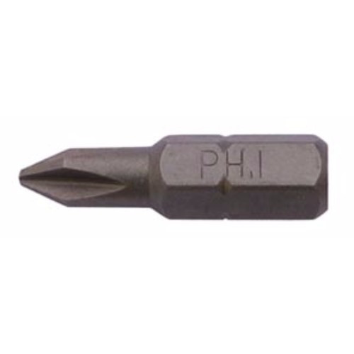 Alfa Tools HSB15833C #2 x 1 x 1/4 Hex Pozidriv Bit 2/Card