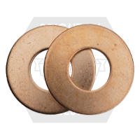 5/8" x 1 1/2" x .084"-.104" Flat Washers, Silicon Bronze, Qty 100