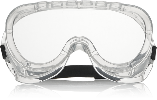 Safety Goggles - Standard Indirect Vent, Eygg-V1C, Ironclad Safety Glasses, Qty 6