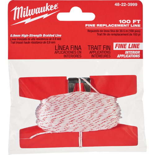 Milwaukee 48-22-3999 100 Ft. Precision Line Replacement Chalk Line