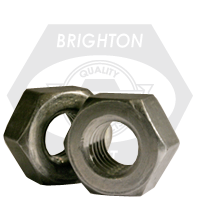 2 3/4"-4 Heavy Hex Nuts, Grade A, A563, Plain Finish, Coarse (UNC), Qty 5