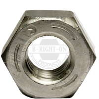 1 1/8"-7 Heavy Hex Nuts, Grade C, A563, Plain Finish, Coarse (UNC), Qty 75
