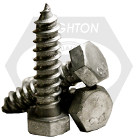 3/4"-4 1/2 x 22" Hex Lag Screws, Hot-Dipped Galvanized HDG, Low Carbon Steel, Qty 15