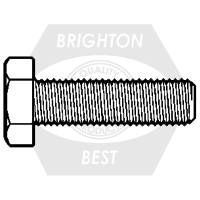 3/4"-10 x 1 1/2" Hex Tap Bolts, Grade A, A307, Hot-Dipped Galvanized HDG, Full Thread, Qty 150