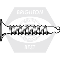 #8-18 x 2 3/8" Proferred Self-Drilling Drywall Screws, Phillips Bugle Head, #2 Point BSD, Gray Phosphate, Qty 2500