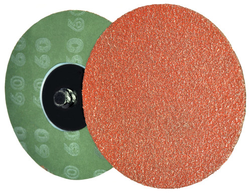 Alfa Tools QDA1024 1 1/2" x 24 Grit Aluminum Oxide Quick Change Resin Fibre Disc Type 'R'