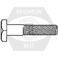 1"-8 x 10" Square Head Bolts, Hot-Dipped Galvanized HDG, Partial Thread, Qty 30