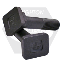 1"-8 x 10", Bsw T-Slot Bolt, Plain Finish, Qty 15
