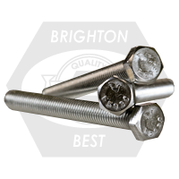 5/16"-24 x 1 1/2" Hex Cap Screws Full Thread Fine, 18-8 Stainless Steel, Full Thread, Qty 1000